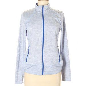 C9 by Champion Blue Striped Zip Up Track Jacket